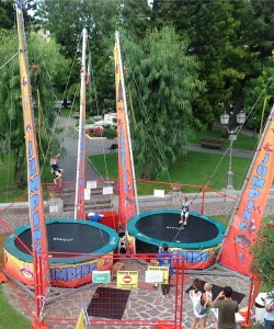 Bungee Trampoline Two places